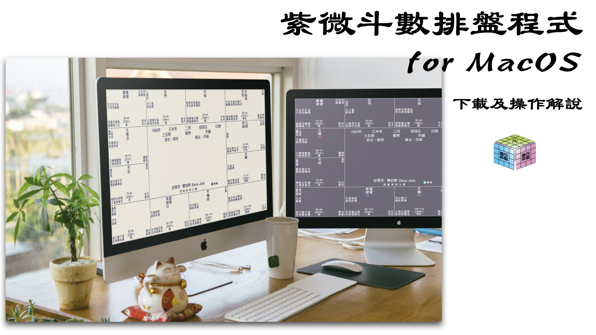 紫微斗數排盤程式下載及解說 for MacOS